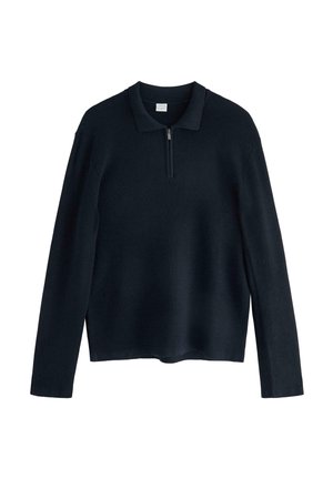 HALF-ZIP  - Striktrøje - dark navy