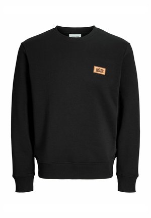 Jack & Jones, JJRUSH SWEAT CREW NECK PLS - Sweatshirt - black