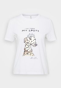 ONLBARIA - Camiseta estampada - bright white