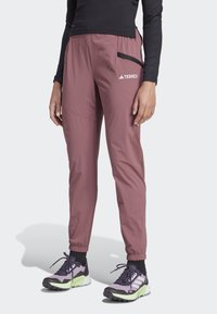 Adidas Terrex XPERIOR LIGHT - Hlače za na prostem - quiet crimson