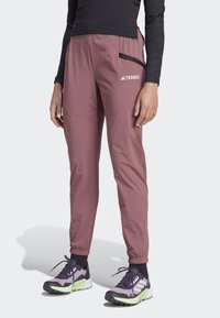 Adidas Terrex - XPERIOR LIGHT  - Outdoor trousers - quiet crimson Thumbnail Image 1