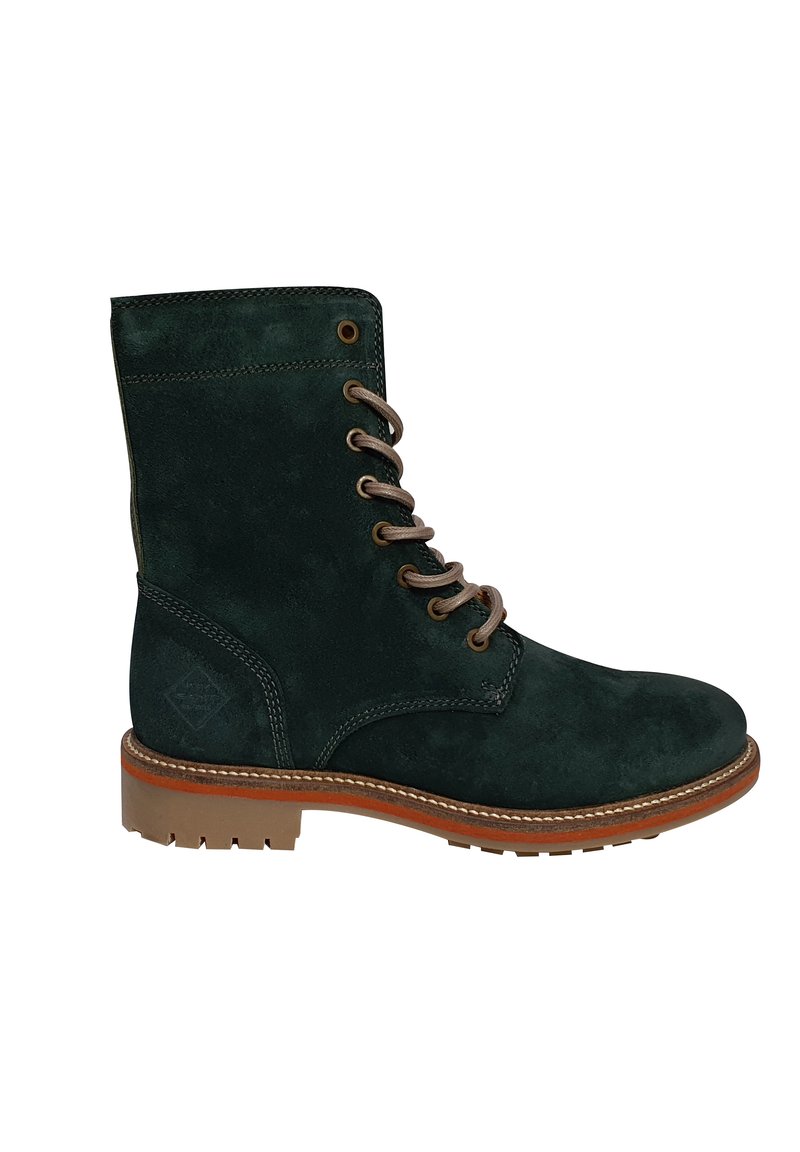 GANT Lace-up boots - pine green