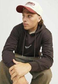 Jack & Jones JORVESTERBRO  - Sweatshirt - chocolate torte