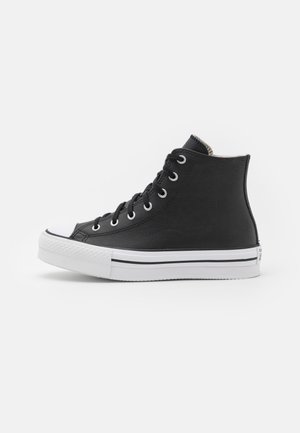 CHUCK TAYLOR ALL STAR EVA LIFT PLATFORM UNISEX - Sneakers high - black/natural ivory/white