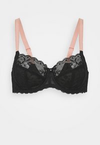 OFFBEAT SIDE SUPPORT BRA - Bygel-bh - black
