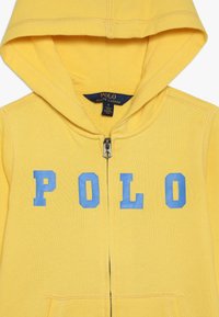 Polo Ralph Lauren ZIP UP - Sudadera con cremallera - sunfish yellow
