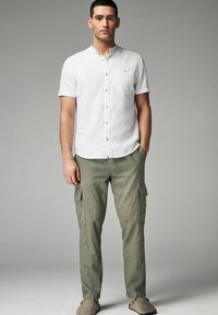 Next ELASTICATED DRAWSTRING  - REGULAR FIT - Kargopüksid - khaki green