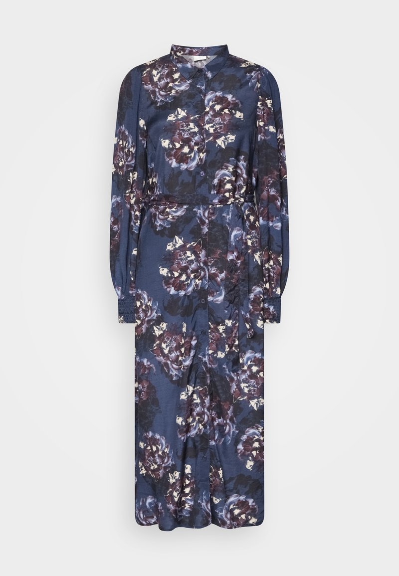 Kaffe Blousejurk donkerblauw Kaffe Blousejurk donkerblauw