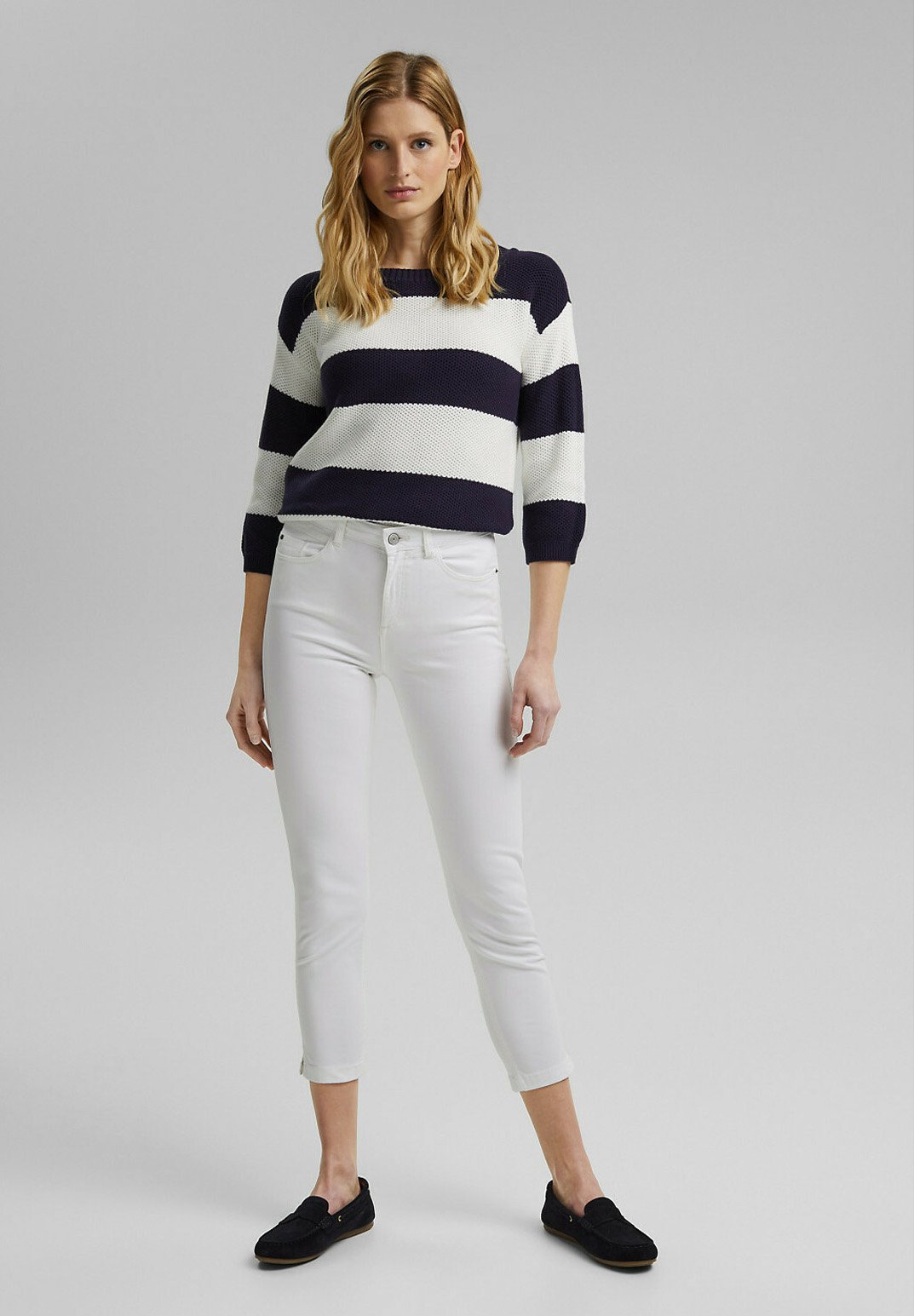 Esprit MR CAPRI - Pantaloni - white/bianco - Zalando.it
