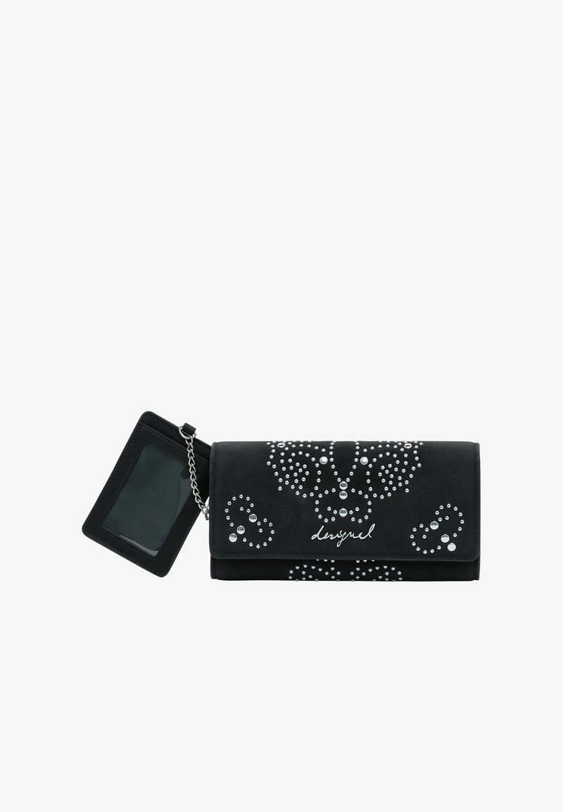 Desigual LARGE STUDDED CARDHOLDER - Novčanik - black