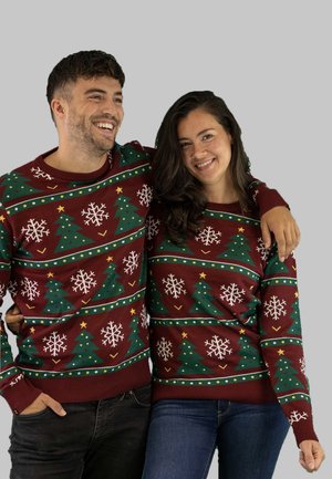 CHRISTMAS WEIHNACHTSBAUM - Sweatshirt - red