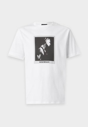 Emporio Armani, Print T-shirt - white