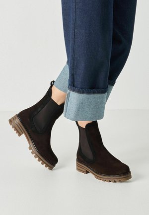 Tamaris, CHELSEA BOOT - Enkelkaarsjes - mocca