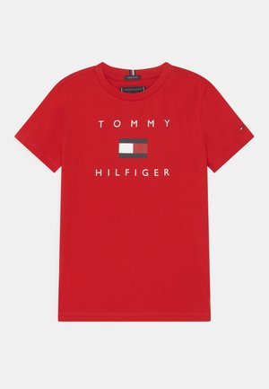 LOGO TEE - T-shirt con stampa - deep crimson