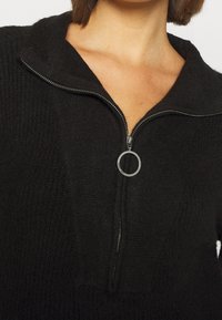 Noisy May Strickpullover - black