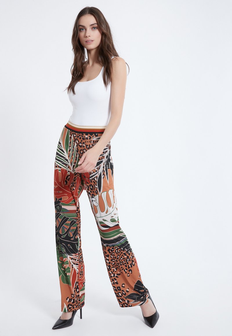 Ana Alcazar Ataly Stoffhose Bunt Zalando De