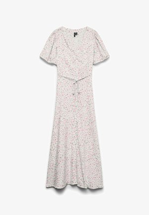 Vero Moda Curve, KLEID VMCALBA KURZES KLEID - Robe de jour - snow white