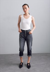 Dondup KOONS JEWEL BUTTON - Jeans baggy - black