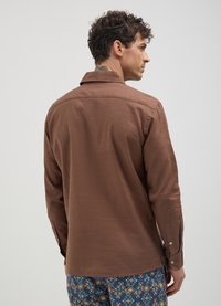 Calliope KAFTANO TINTA UNITA  - Camicia - marrone