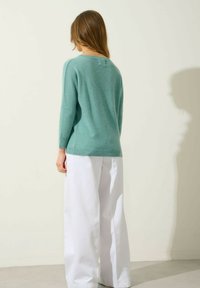 Authentic Cashmere GOLÉON - Strickpullover - mottled green