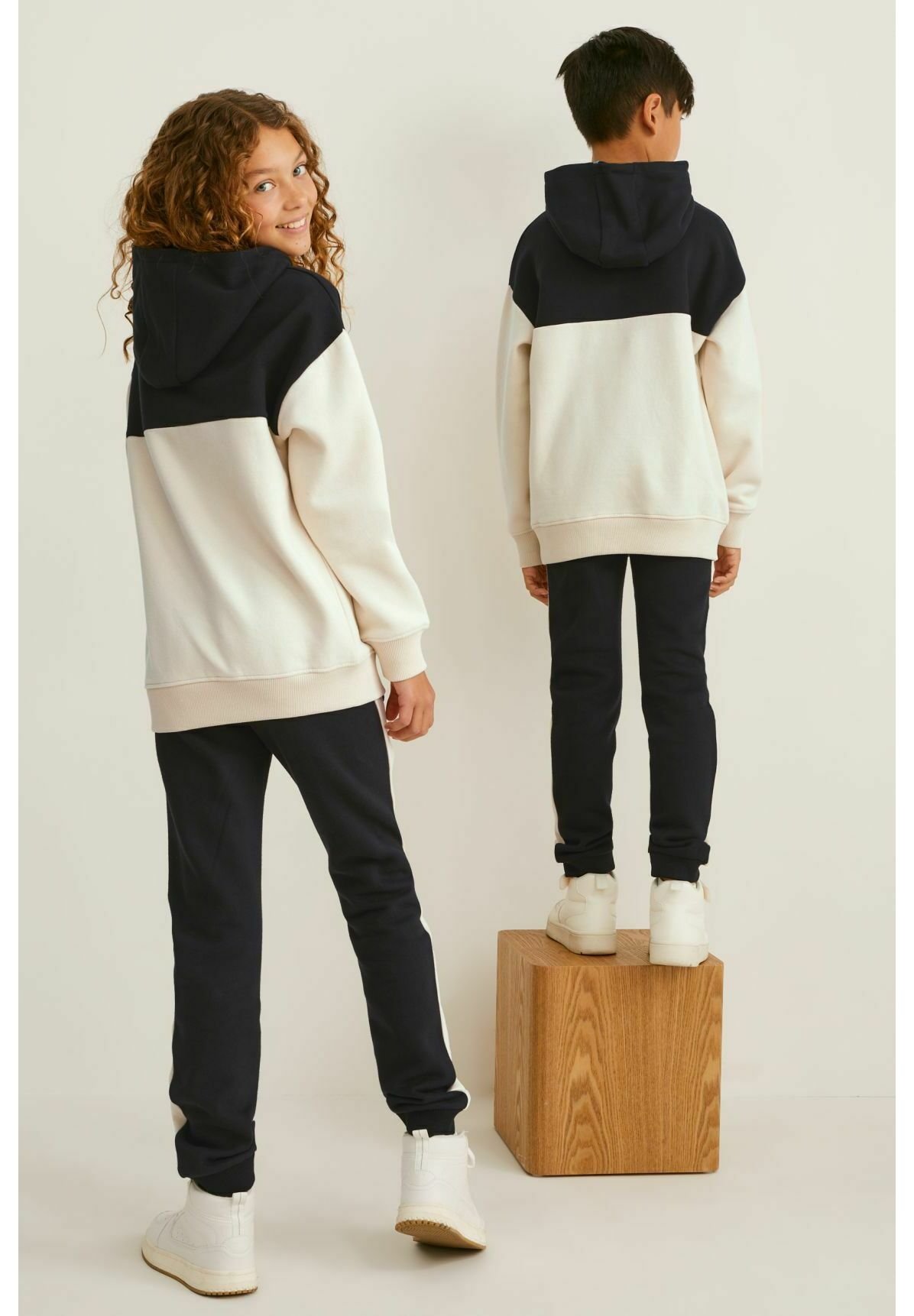 C\u0026A SET - Trainingspak - black/zwart - Zalando.nl
