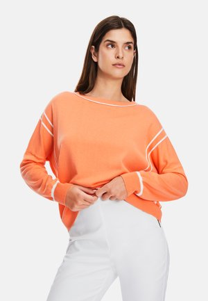 Strickpullover - bright peach