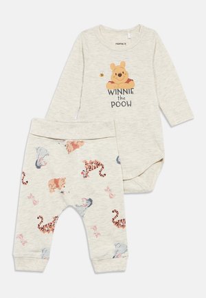 NBNOLLU POOH SET UNISEX - Komplet pidžame - peyote melange