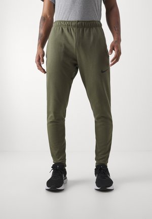 PANT TAPER - Trainingsbroek - medium olive/black