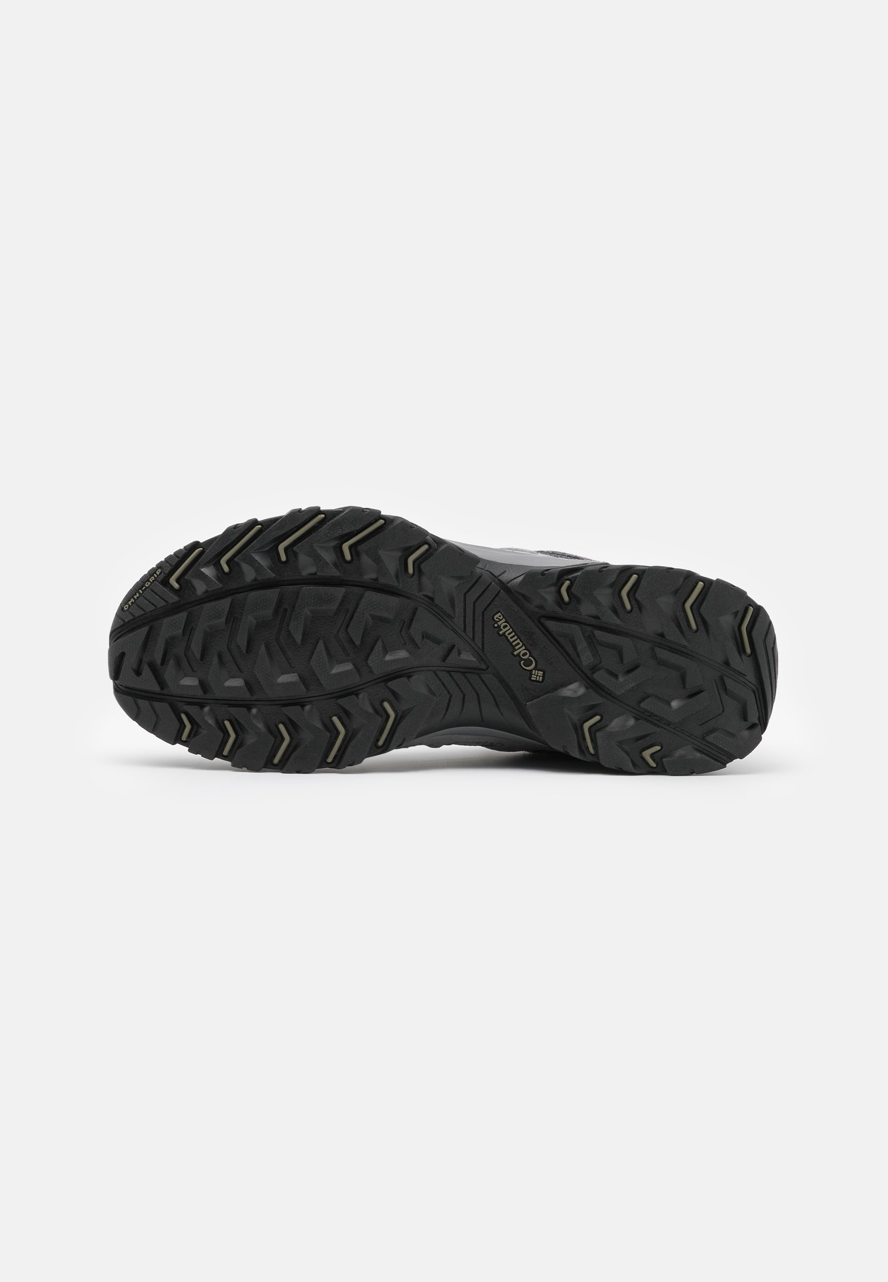 Columbia REDMOND III - Hiking shoes - graphite/black/black - Zalando.co.uk