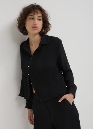 Calliope À BOUTONS - Hemdbluse - noir