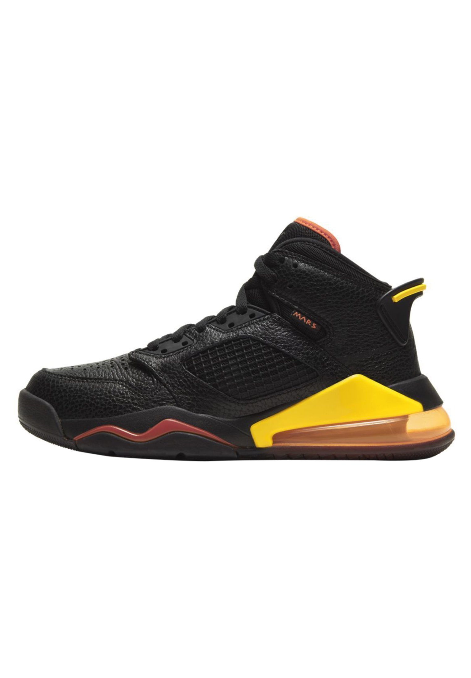 Jordan MARS - Basketbalschoenen - black/team orange/yellow/Zwart - Zalando .nl