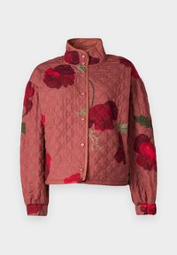 VMJANE LOLA QUILT  FAW EXP - Kerge jope - winetasting/dark rose