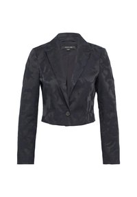 KURZER JACQUARD-MIT ALL-OVER-MUSTERUNG - Blazer - navy