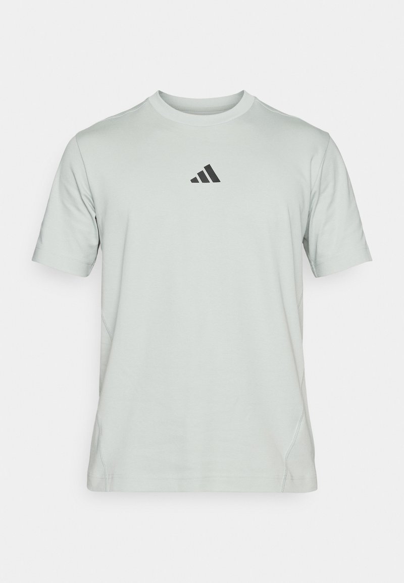 adidas performance T-shirt basic lichtgrijs