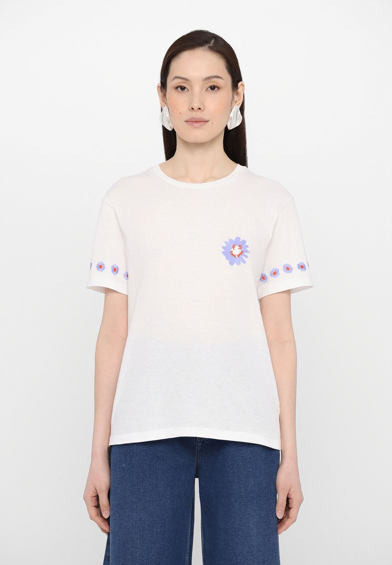 PS Paul Smith - DAISY  - T-shirts med print - white, Forstørre