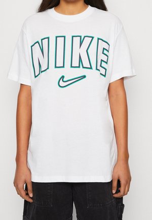 T-shirt print - white