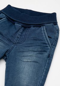 Jean large avec broderie anglaise Enfant, Bleu | Milano