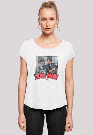 Print T-shirt - weiß