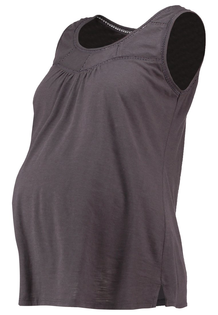 Queen Mum Top donkergrijs