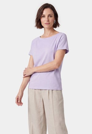 usha, T-Shirt basic - purple