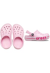Crocs KIDS' BAYABAND CLOG - Platt slip-in - ballerina pink   candy pink