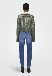 ONLY NORMAL GESCHNITTEN - Pulover - khaki