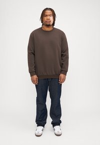 Jack & Jones JJEBRADLEY CREW  - Sweatshirt - mulch