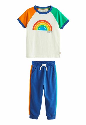BY JOOLS OLIVER RAINBOW AND JOGGER SET - REGULAR FIT - Verryttelyhousut - blue