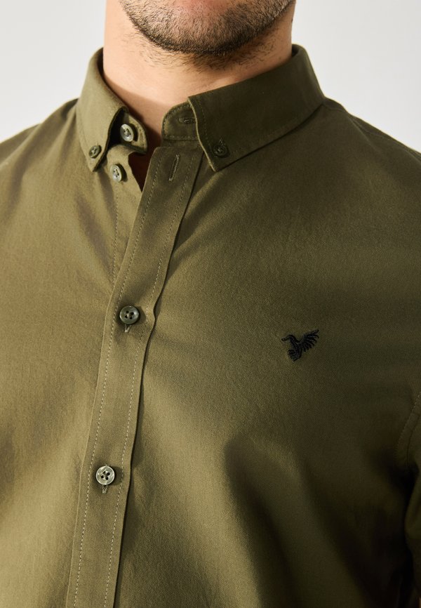 SHORT SLEEVE OXFORD - Shirt - olive night4