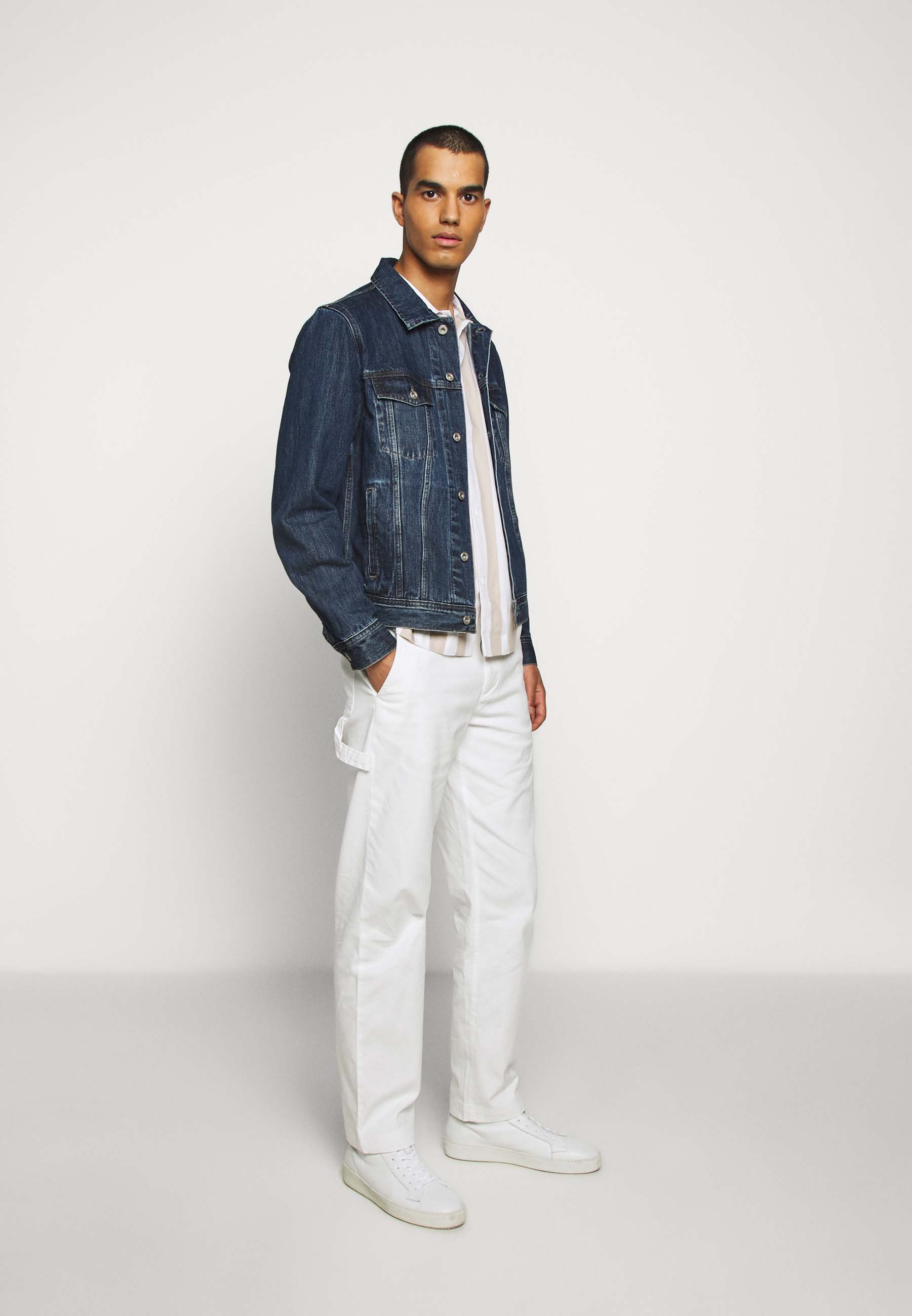 Club Monaco STRAIGHT LEG WORK PANT Bukse white Zalando.no Club Monaco STRAIGHT LEG WORK PANT - Bukse - white