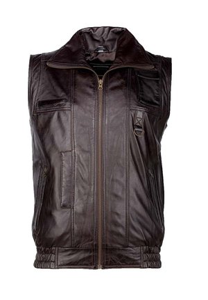 Weste - dark brown