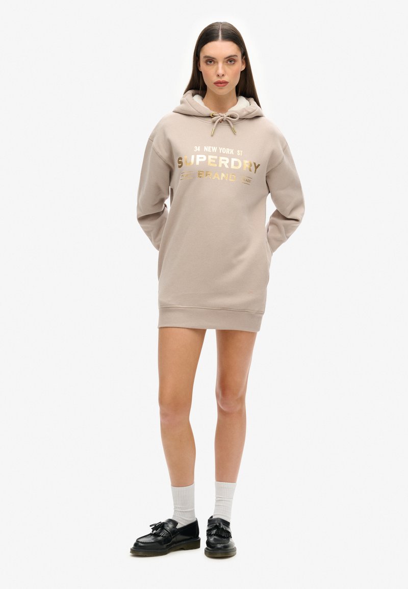 Superdry & Co Jurk lichtbruin