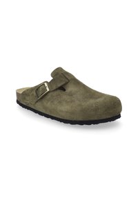 Josef Seibel Slip-on sandaler - oliv