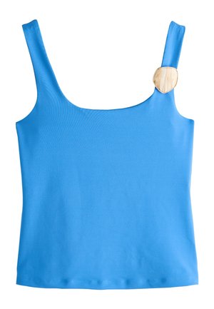 Next, REGULAR FIT - HARDWARE SLEEVELESS TANK TOP . - Top - blue